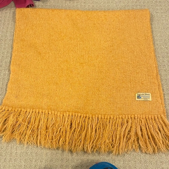 Accessories - Pure wool scarf/wraps/ shawl  by madawaska weavers of NB canada .71 by 19 inches